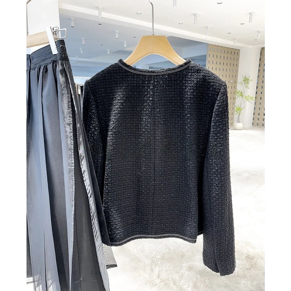 เสื้อคลุม Mimifa Bla อเนกประสงค์ แฟชั่นทันสมัย ดีไซน์ดั้งเดิม ฤดูใบไม้ผลิ 2025 เสื้อผ้าสำหรับผู้หญิงให้ความอบอุ่น