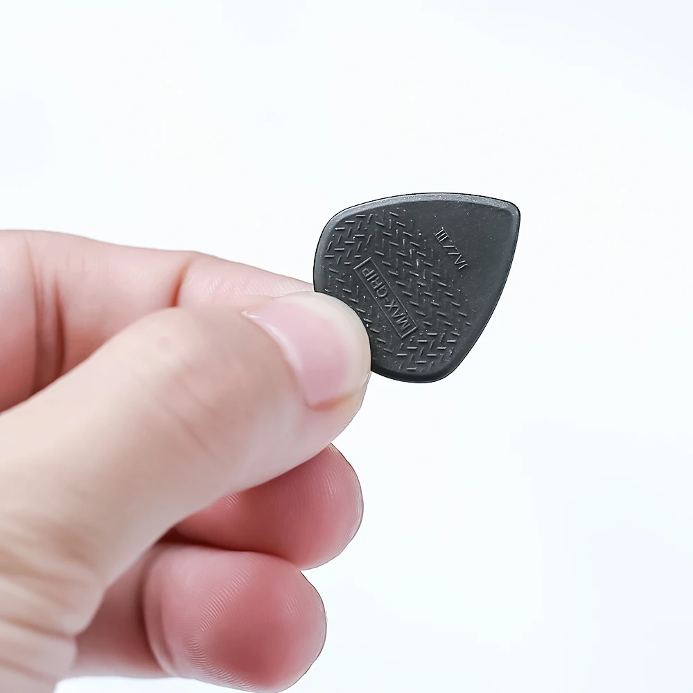 Dunlop Púas de Guitarra Nylon Max Grip Jazz III Plectro Mediator 471 1.38mm para Bajo Acústico Guitarra Eléctrica Accesorios