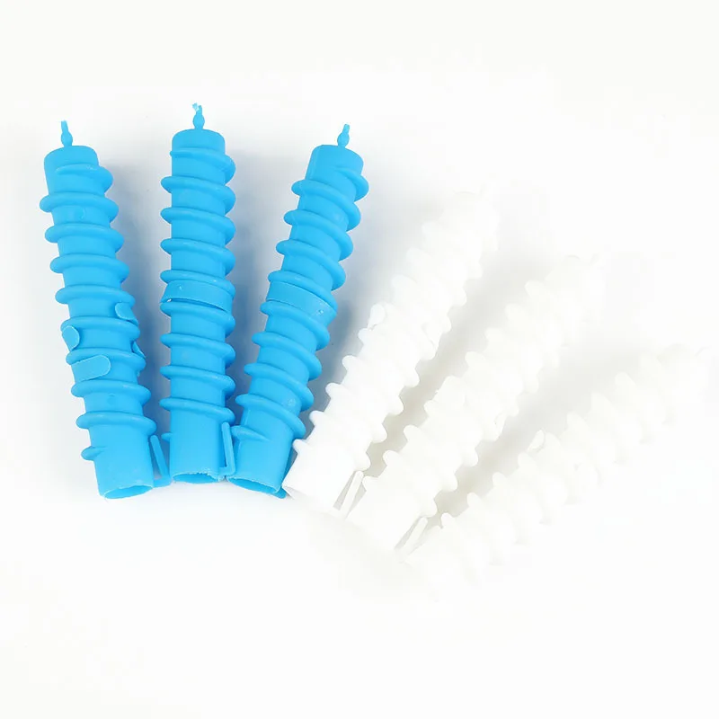 12 عبوة من قضبان تجعيد الشعر الحلزونية للشعر الطويل والقصير، بكرات تصفيف الشعر DIY لتجعيد الشعر والموجات الطبيعية #4