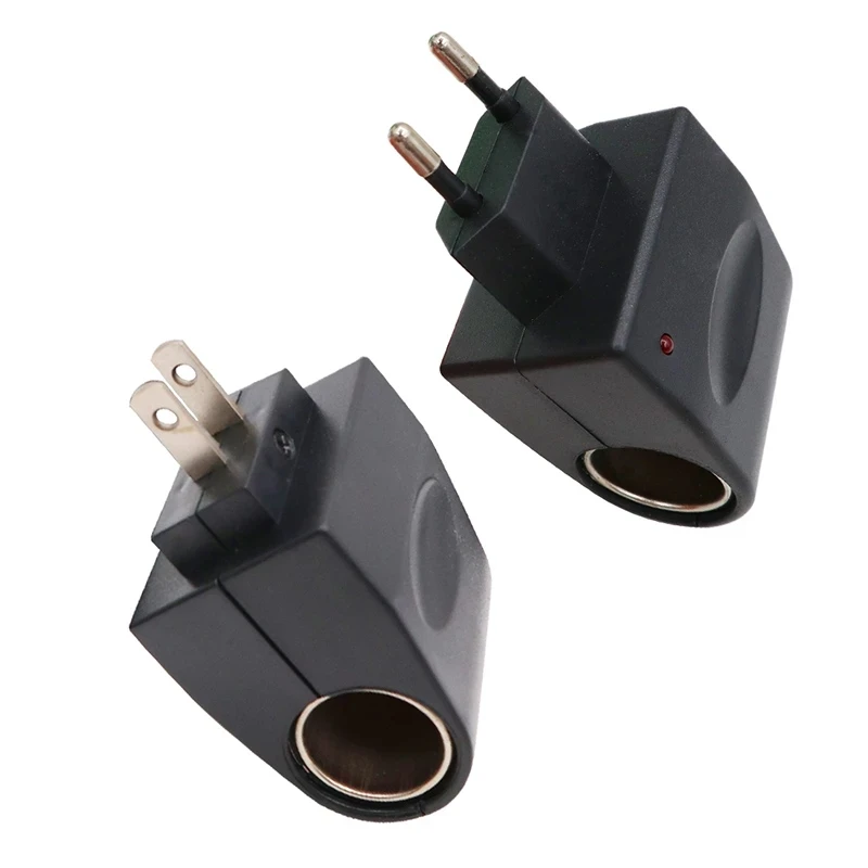 Accendisigari universale per auto universale portatile AC 220V a DC 12V EU US Plug adattatore di alimentazione per auto adattatore presa convertitore