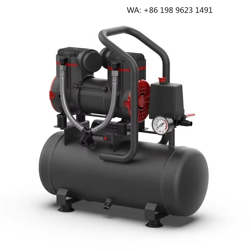 Auarita Oil-Free 220V 900W 12L Tank Portable  Air Compressor for Motorcycle Maintenance