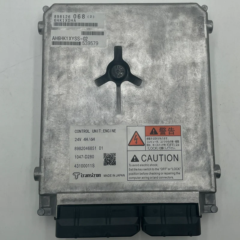 8982046851 8982224531 8982224530 8982224511 ECU ECM لشركة هيتاشي ZX200-3 ZX270-3 CASE CX350B سوميتومو حفارة ايسوزو 4HK1 6HK1