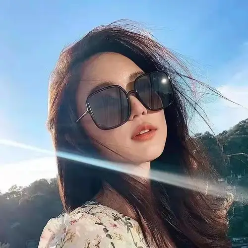 Imagen 2 del producto Nuevas Gafas De Sol cuadradas De gran tamaño, Gafas cuadradas De moda para mujer, Gafas De Sol para conducir al aire libre para hombre, Gafas De Sol UV400