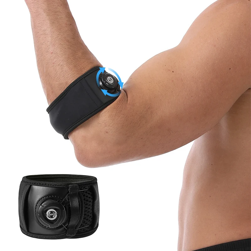 

Tennis Elbow Brace for Men Women Adjustable Strap Tendonitis Elbow Brace for Tendonitis and Tennis Elbow compression arm strap