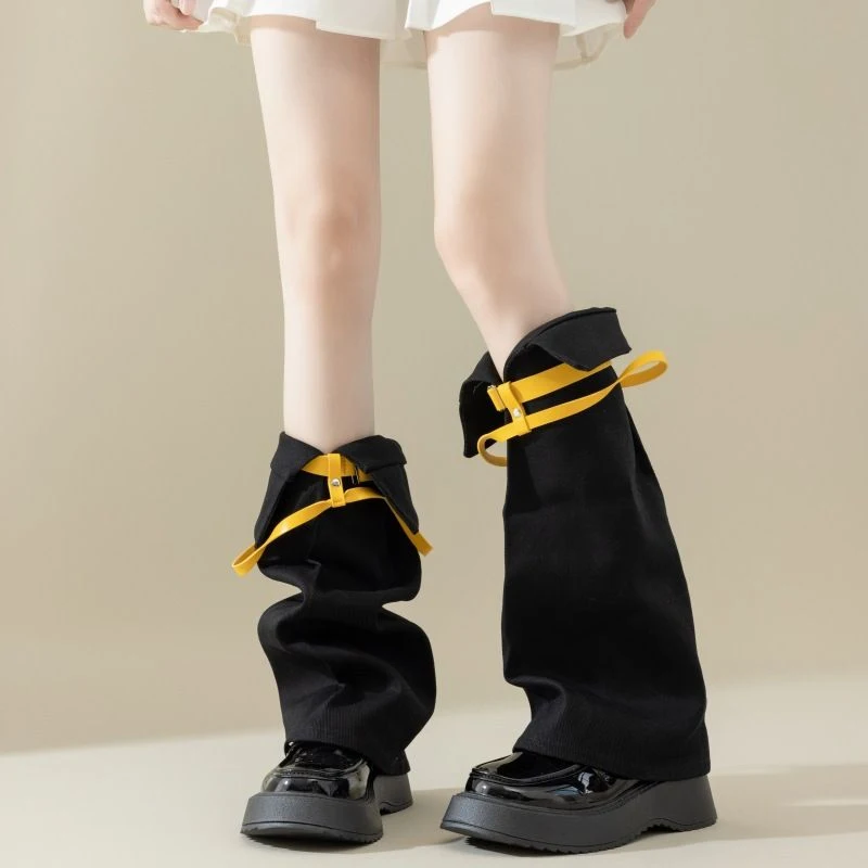 Kagamine Rin Cosplay Socks Two-Dimensional Cartoon Animation Peripheral Cosplay Comic Exhibition Clothing Accessories for Women