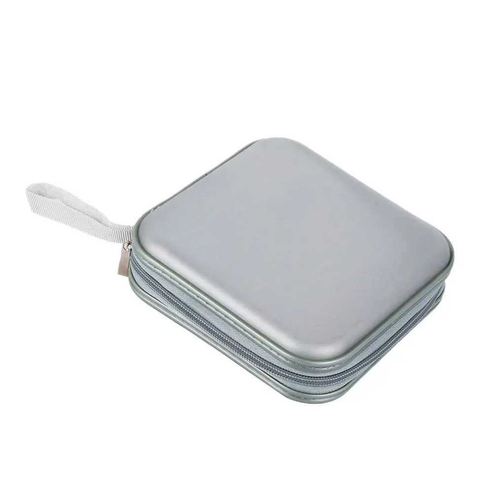 40 Disc Bags Holder Hard Box CD DVD Case Double-side Storage Sleeve Organizer