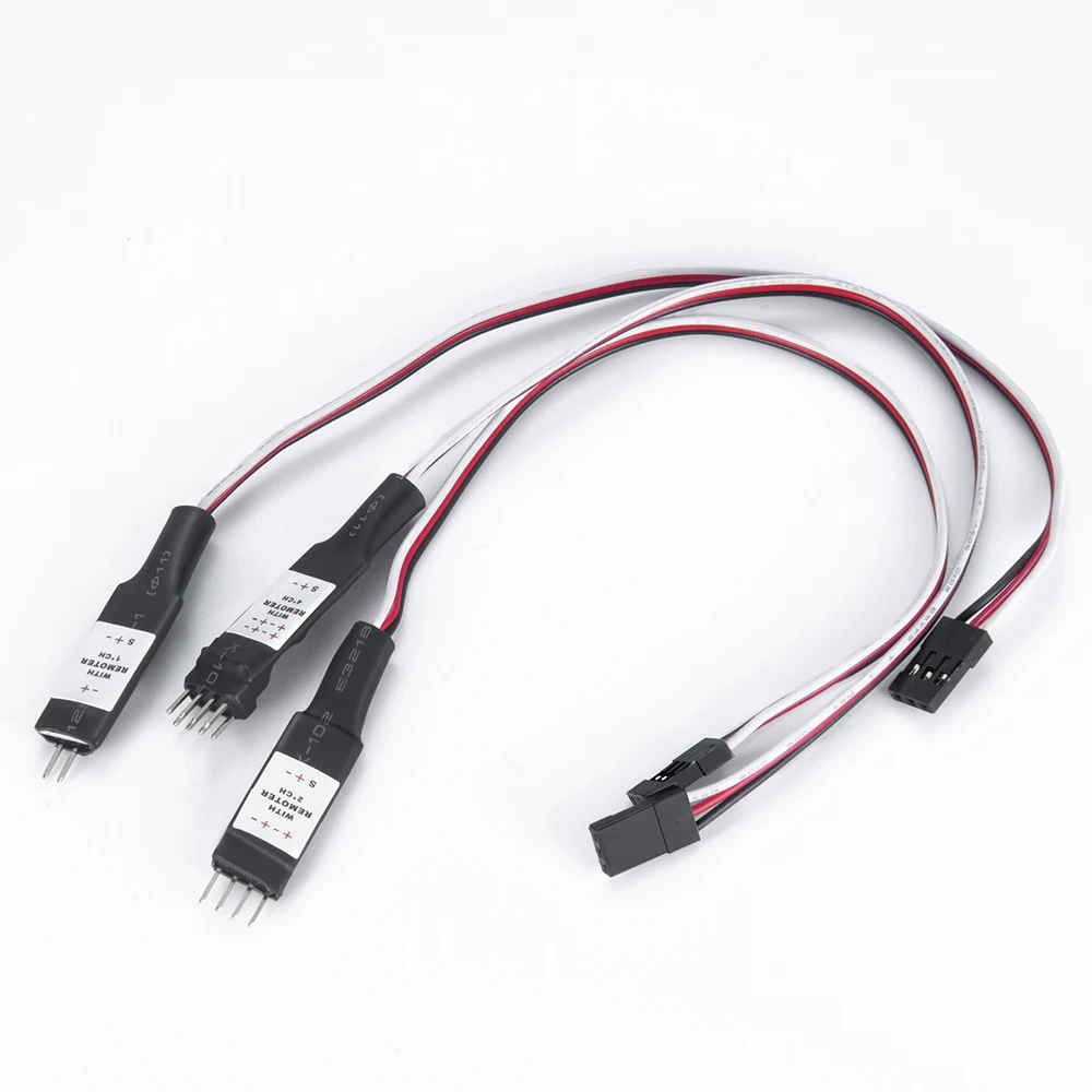 

RC Receiver Control Lights Electronic Switch On/off For FMS 1/18 Axial SCX24 Deadbolt C10 Gladiator Bronco 1/24 RC Car Parts