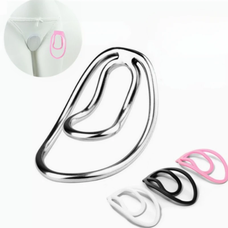 Hollow Fufu Sissy Penis hide Clip Chastity Lock Male Panty Chastity Device False Pussy Training Cock Cage Sex Toy for Men Sextoy