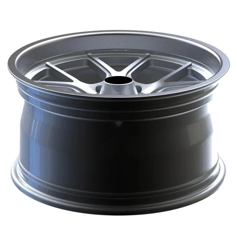 Hot Selling Aftermarket Monoblock 5X127 Wheels 18X8 Inch Forged Deep Dish Silver Aluminum Rims Car Accessories