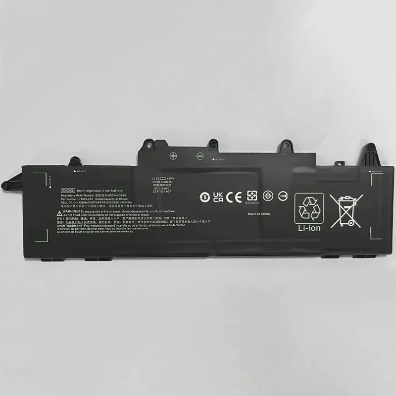 SX03XL 11.4V 45Wh Laptop Battery Replacement for HP ProBook X360 435 G7 G8 G10 1F3G6EA 1F3G9EA 1Q2W3ES 1V2Y7PA 1L3L2EA 3S071AV