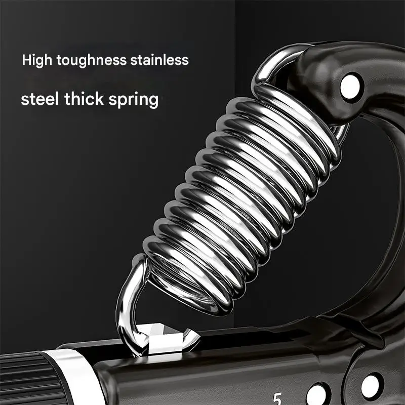 مدرب قوة قبضة العد الميكانيكي لبناء العضلات وتدريبات إعادة تأهيل إصابة اليد مع تمرين الأصابع