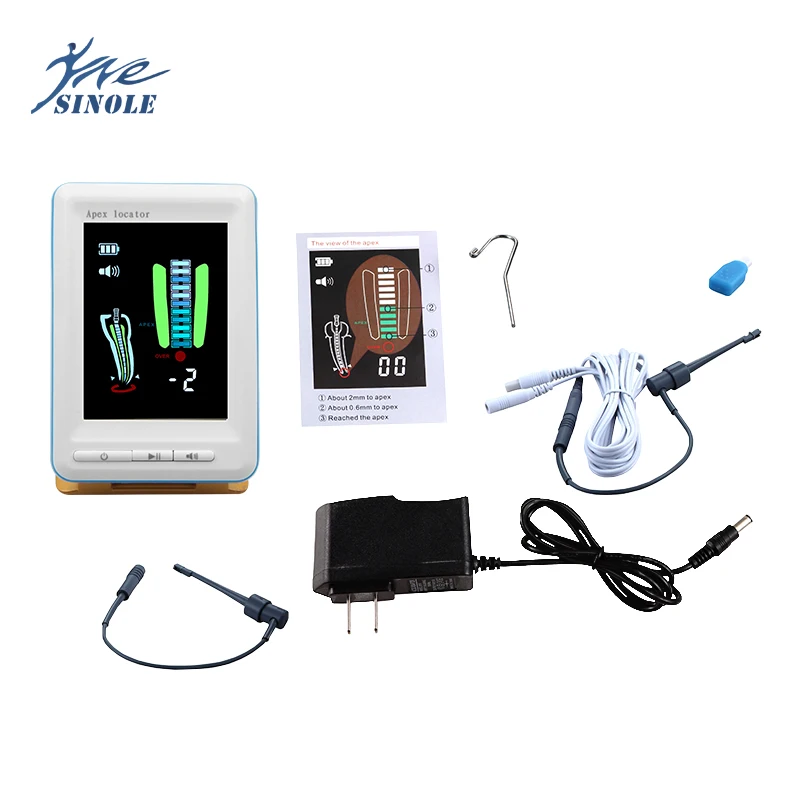 Dental Electronic Apex Locator Endodontics Root Canal Meter 4.5 Inch LCD Measuring Instruments Dentistry Measurement Equipments