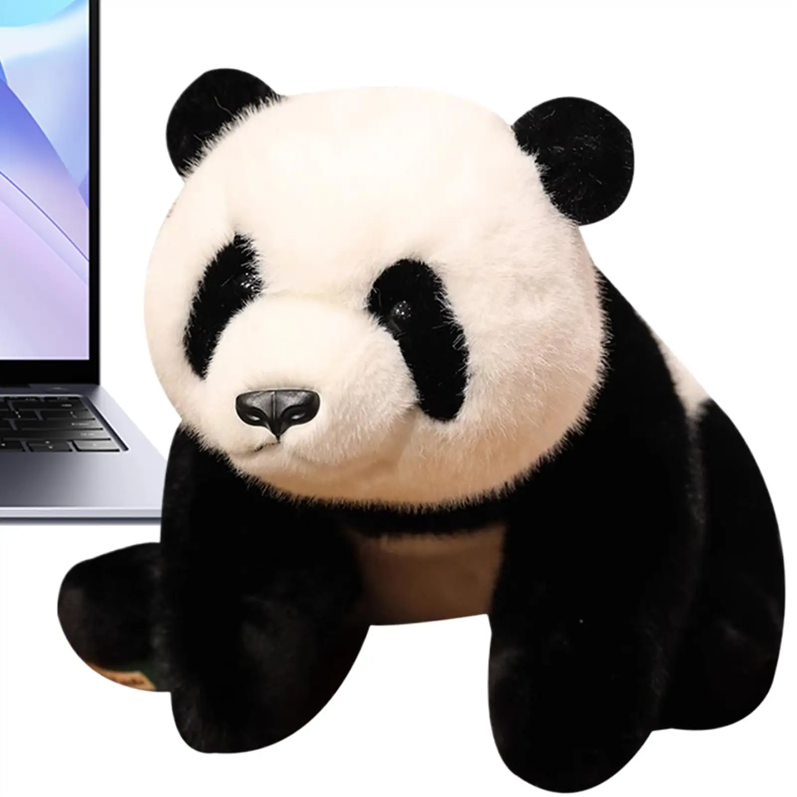 

Stuffed Animal Pandas Huggable Stuffed Animal Doll Plush Pandas Throw Pillow for Women Men Girls Boys Teens Adults Shelf Study