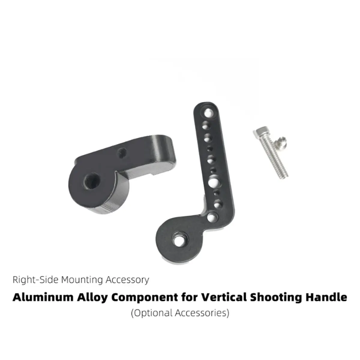 New X3V Aluminum Alloy Component for NATO Handle FX3 Cage Accessories, (Right-Side )Vertical Handle
