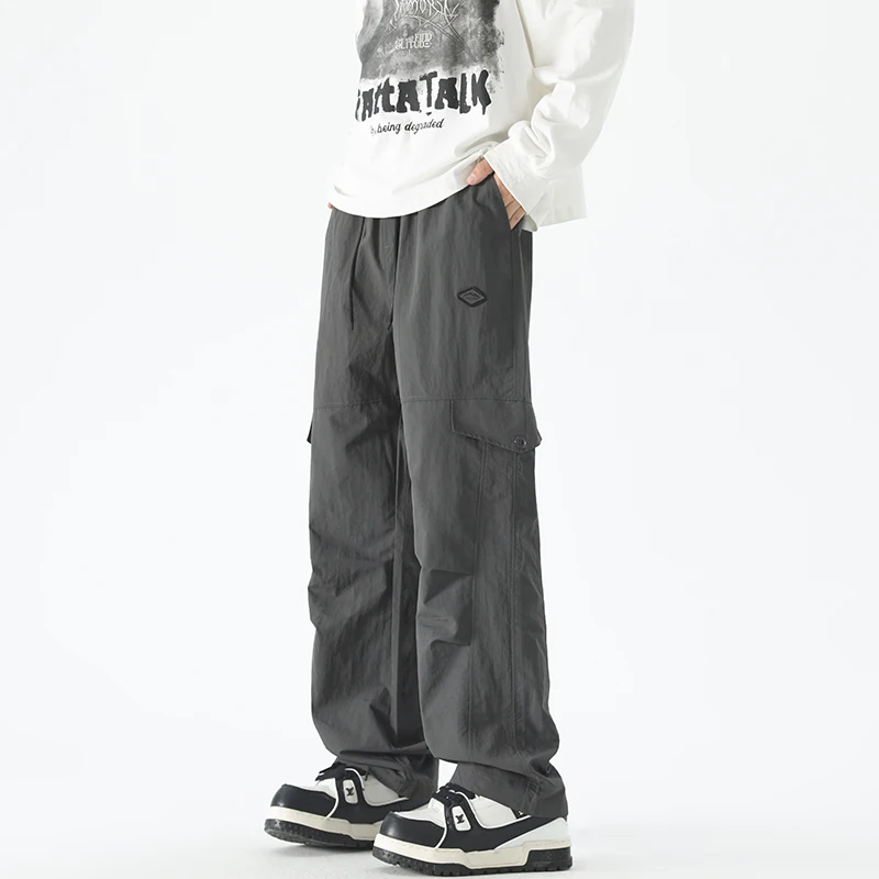 

Autumn Outdoor Functional Hiking Trousers - New Trendy Loose Fit, Lightweight and Breathable in Black, Unisex