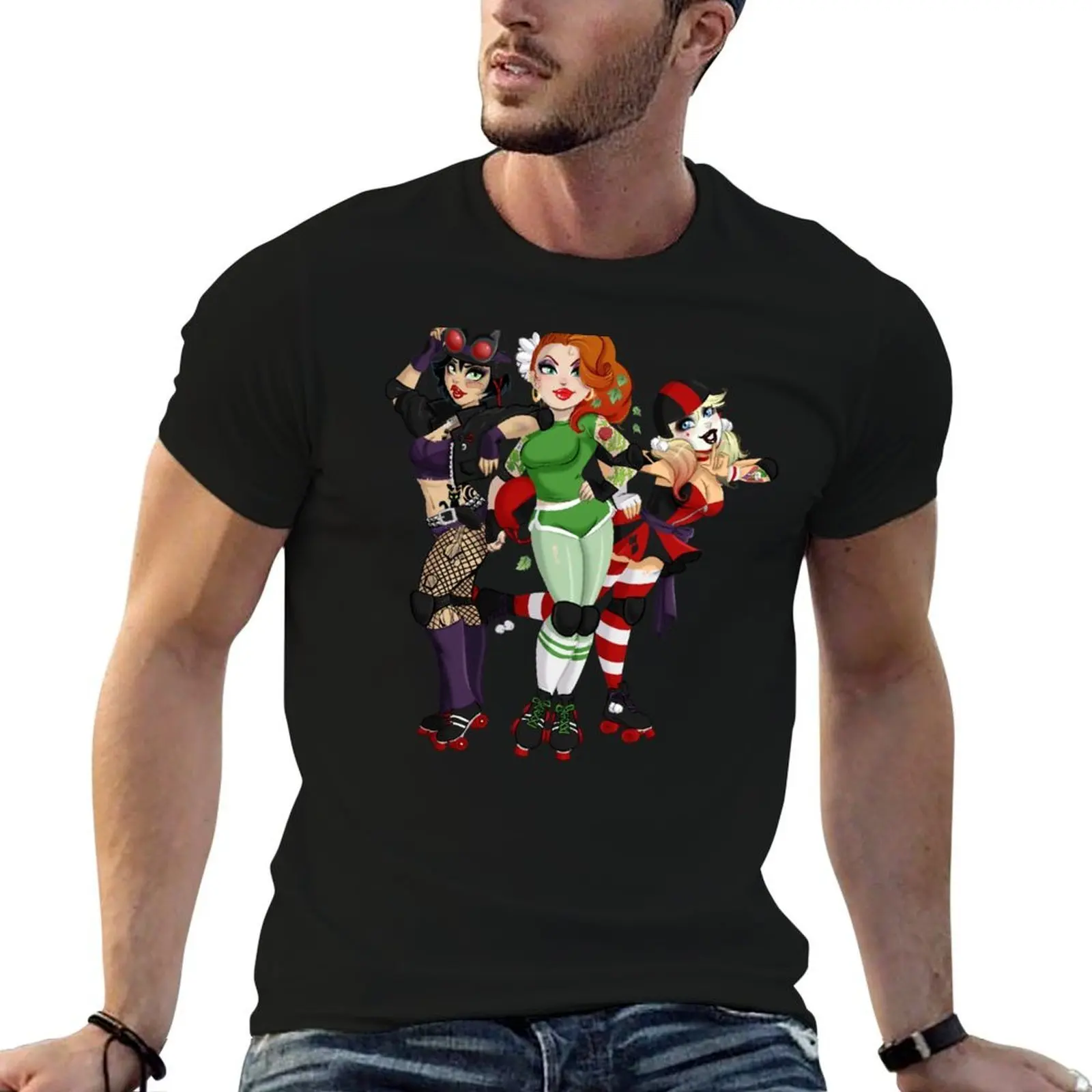 

Derby Villains T-Shirt cotton tshirt 100% t shirt man cotton man t shirts high quality luxury brand T-shirt