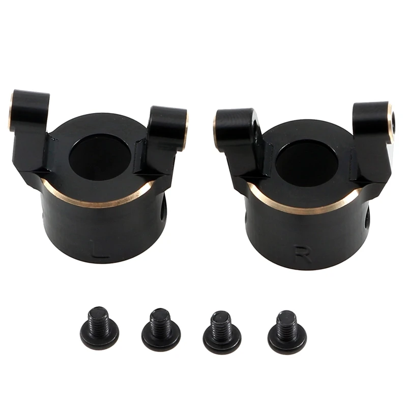 

Black Coating Brass Front C Hub Carrier C-Hub Caster Block For Axial SCX10 PRO 1/10 RC Crawler Car Upgrade Parts