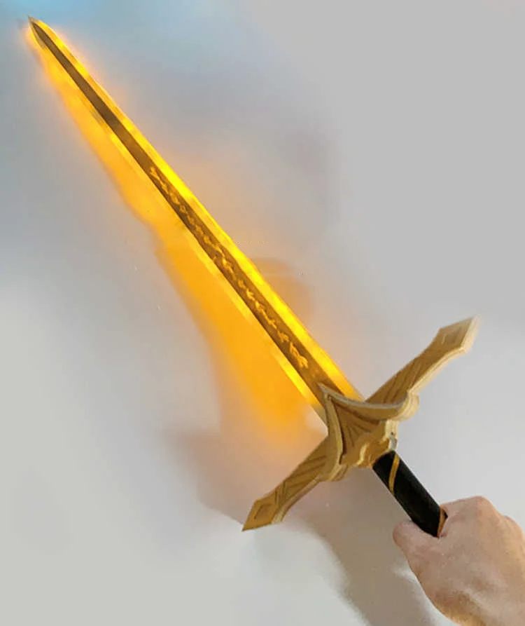 Młynar Arknights Luminescent Sword Props Cosplay Weapons Halloween Christmas Party Clothing Props for Comic Show