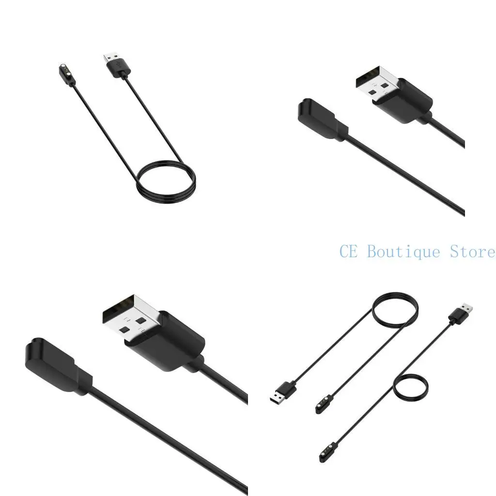 

652F SmartWatch Charging USB Smartwatch Charging Cable 2 Pin Cord Charging