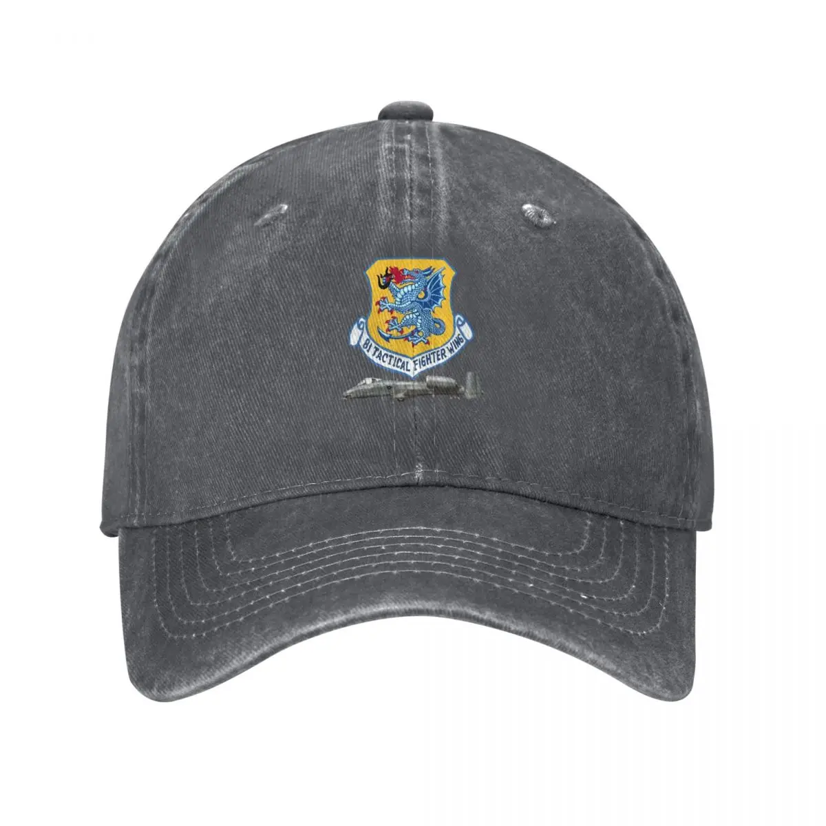 81 Tatical FIghter Wing (With, A_10 Warthog) Baseball Cap derby hat Golf Wear Beach Girl'S Hats Men's