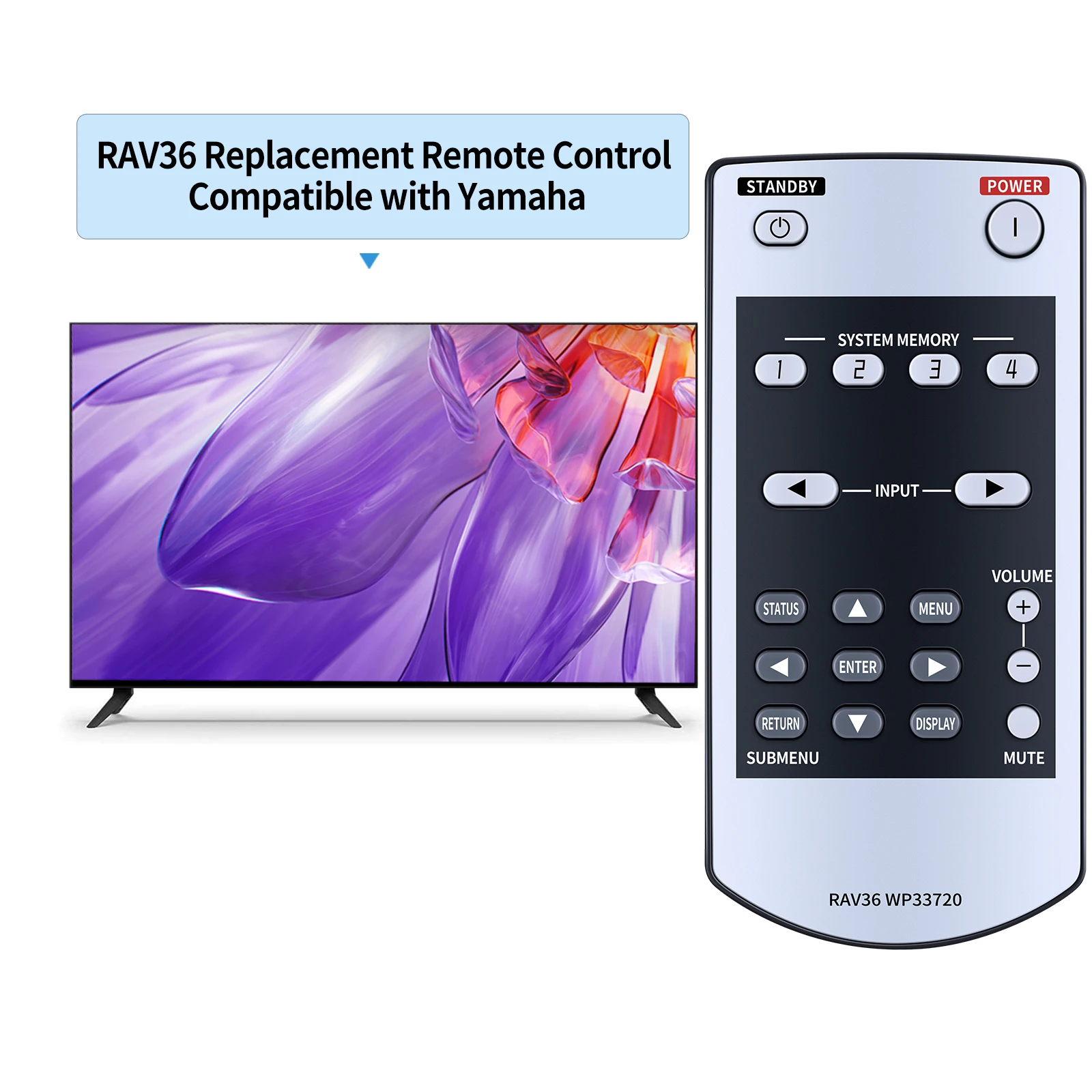 لياماها RAV36 WP33720 استقبال التحكم عن بعد RX-V3900 RX-V3900BL RX-Z7