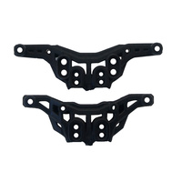 2Pcs Front & Rear Shock Mount SJ13 for Xinlehong Q901 Q902 Q903 9130 9136 9137 1/16 RC Car Spare Parts Accessories