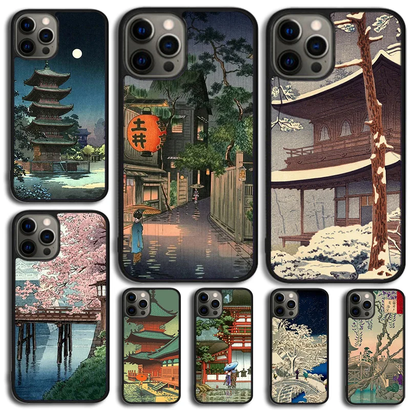 Ukiyo e Japanese Art Phone Case For Samsung Galaxy S22 S23 S24 S22 S21 Note 10 20 Lite S20 Plus S21 Ultra Back Cover