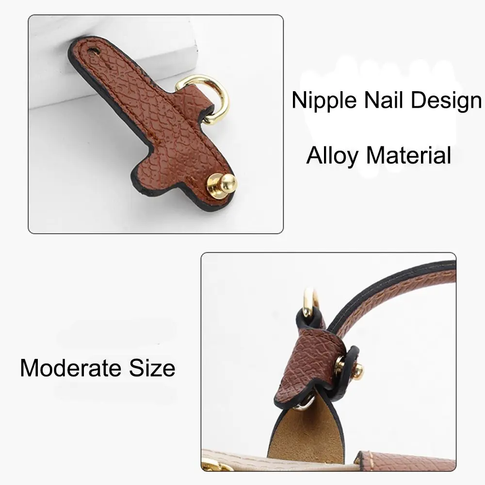 Modification Replacement Free Punching Mini Bag For Longchamp Genuine Leather Hang Buckle Bag Strap Buckle