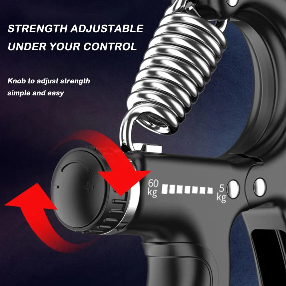 Dynamometer Hand Grips Strength Trainer LED Digital Grip Strength Capturing Measurement Auto Electronic Power Hand Meter Gr Y6P6