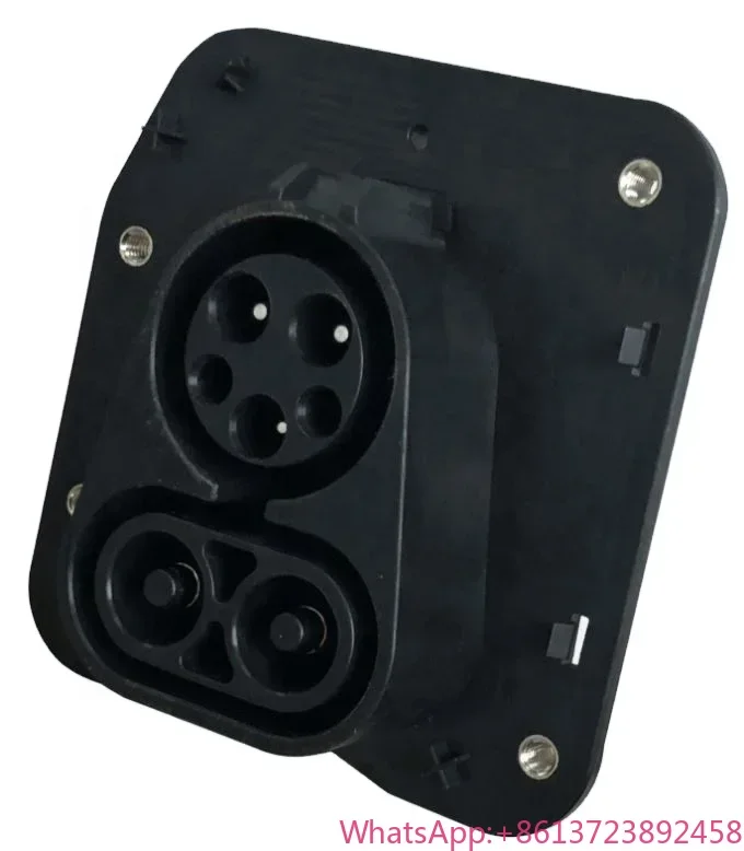 

Duosida iec 62196-3 125A 75kw DC COMBO1 CCS1 fast ev charging socket with CE certification for the electric vehicle