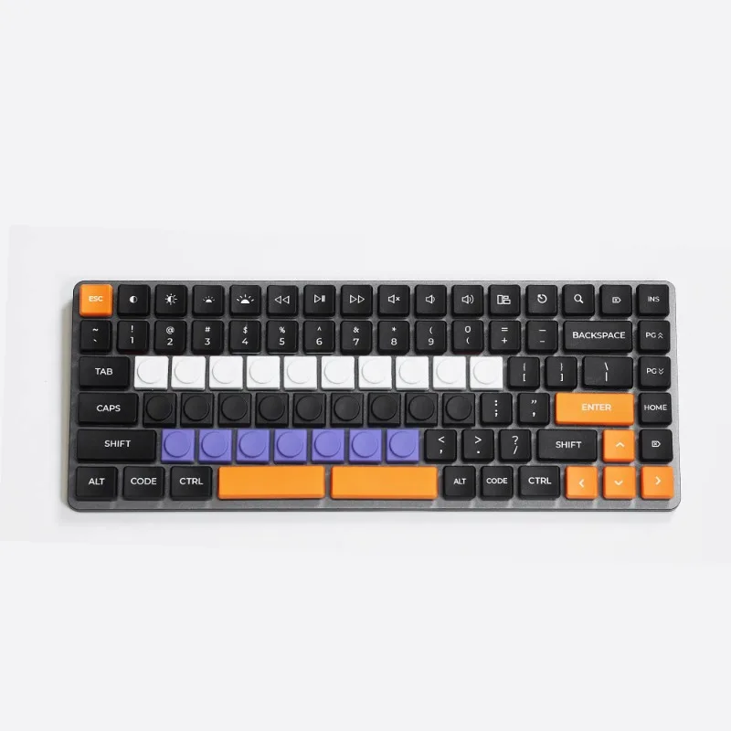 MiFuny Low Profile Keycaps Set PBT/PC Ultra-thin Thermal Sublimation Keycap for Mechanical Keyboard Accessories Gamer Gift