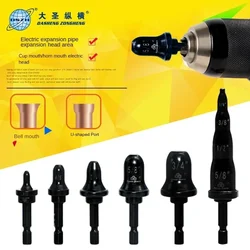 Hexagonal Handle Tube Expander 1/2 1/4 3/8 3/4 5/8 Inch Air Conditioner Conditioning Copper Swaging Spin Flaring Tools Set DSZH