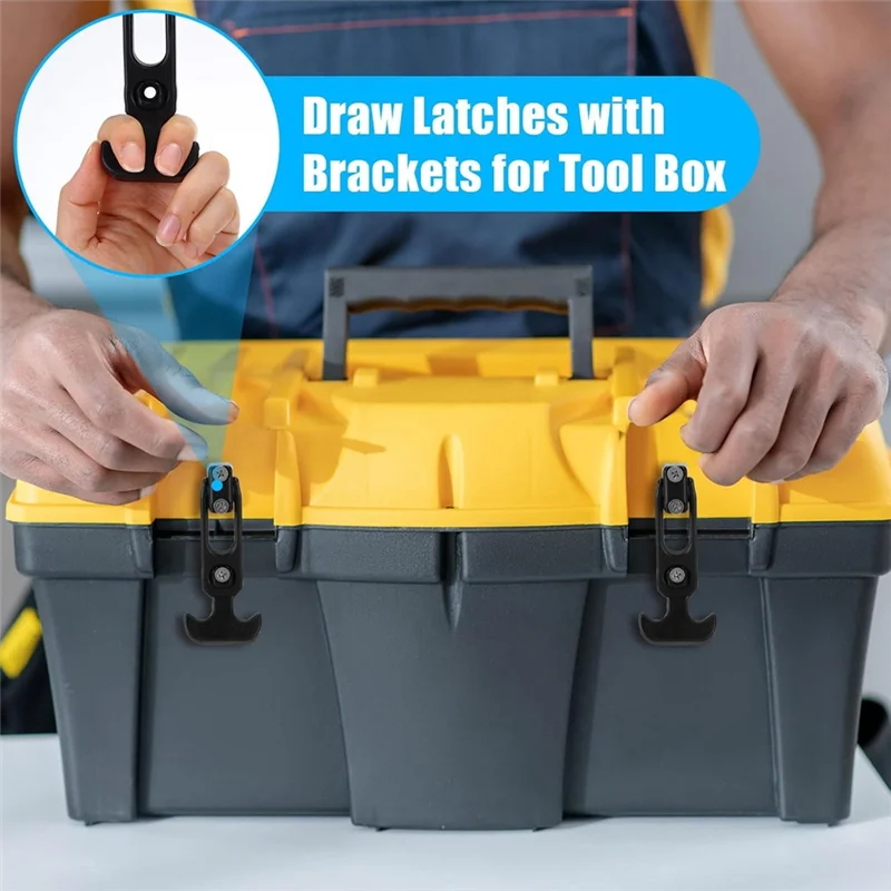 AB13-fechadura de borracha t alça flexível ferrolho com parafusos para refrigerador para capô ferramenta armário barco 2 peças