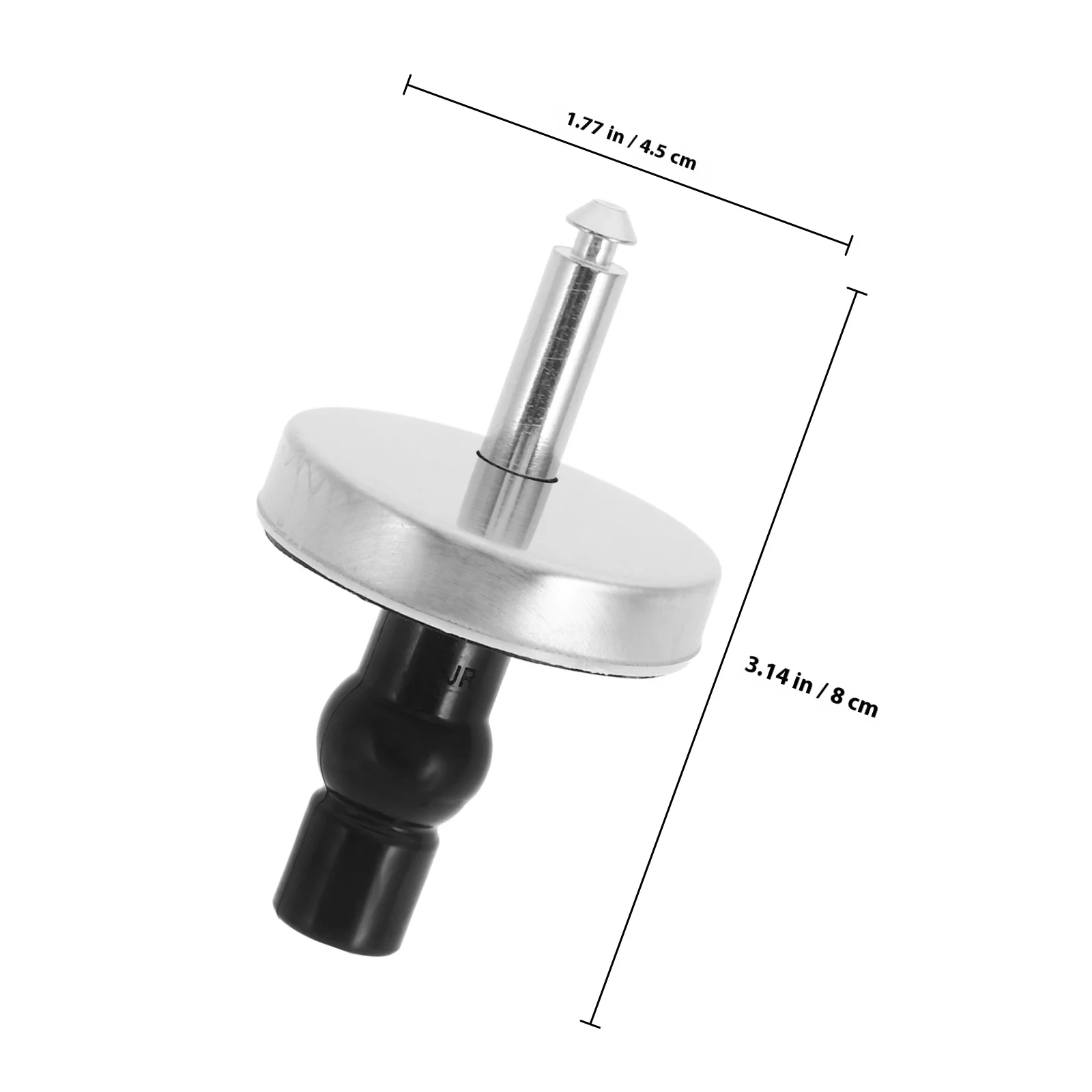 2 قطعة مسامير مقعد المرحاض تثبيت علوي متينة وعملية عالمية مناسبة لمعظم المراحيض القياسية سهلة التركيب وتدوم طويلاً