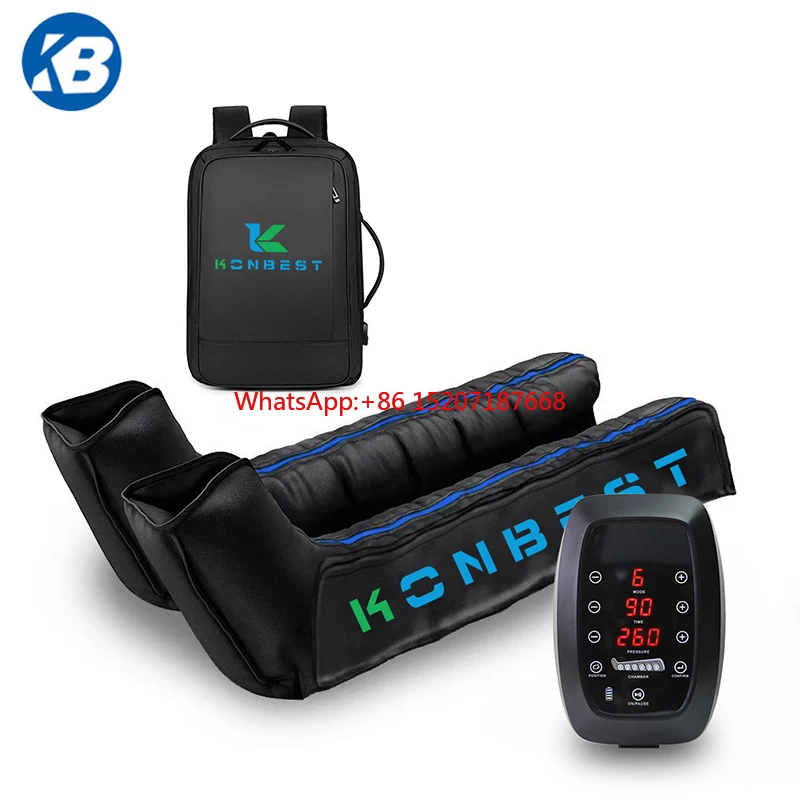 

Custom Logo Pressotherapy Machine Air Dvt Pump Compression Sports Recovery Boots Foot Leg Massager