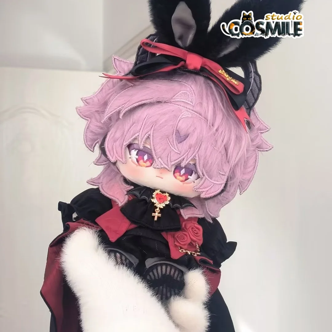 Alice Fairy Tale Rabbit Top Hat Magician Seer Black Blue CP Costume for Plushie 20cm Doll Accessories Doll's Clothes SL