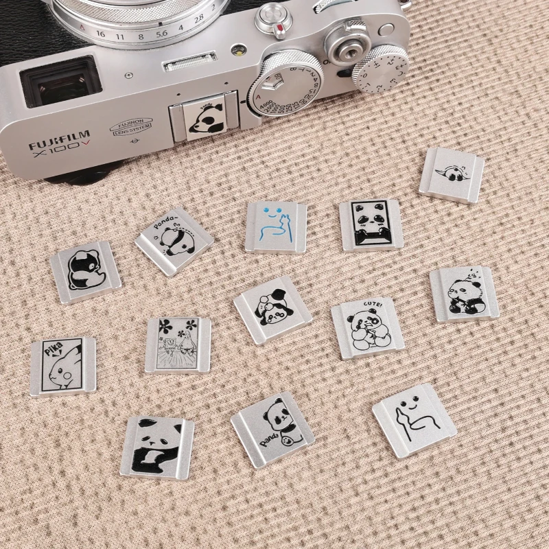 

Panda Series Metal hot Shoe Cover Suitable for Fuji XT5 Canon EOS 600D Sony Leica Pentax Camera Accessories