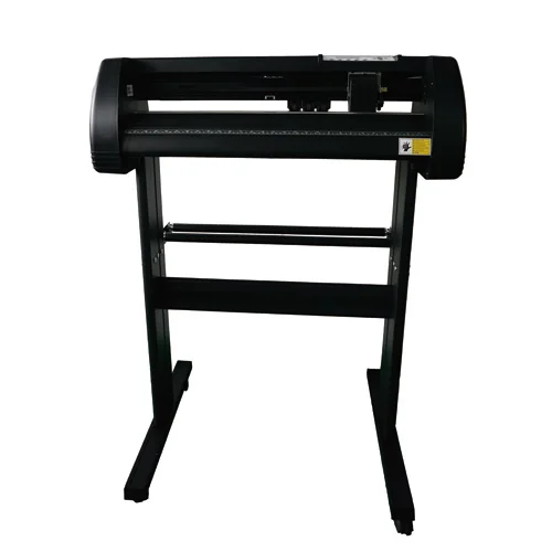 High Quality 630mm E-cut KI-720 Stepper Motor Vinyl Cutting Plotter, Manual Contour, Casting Carriage, ±0.01mm Precision
