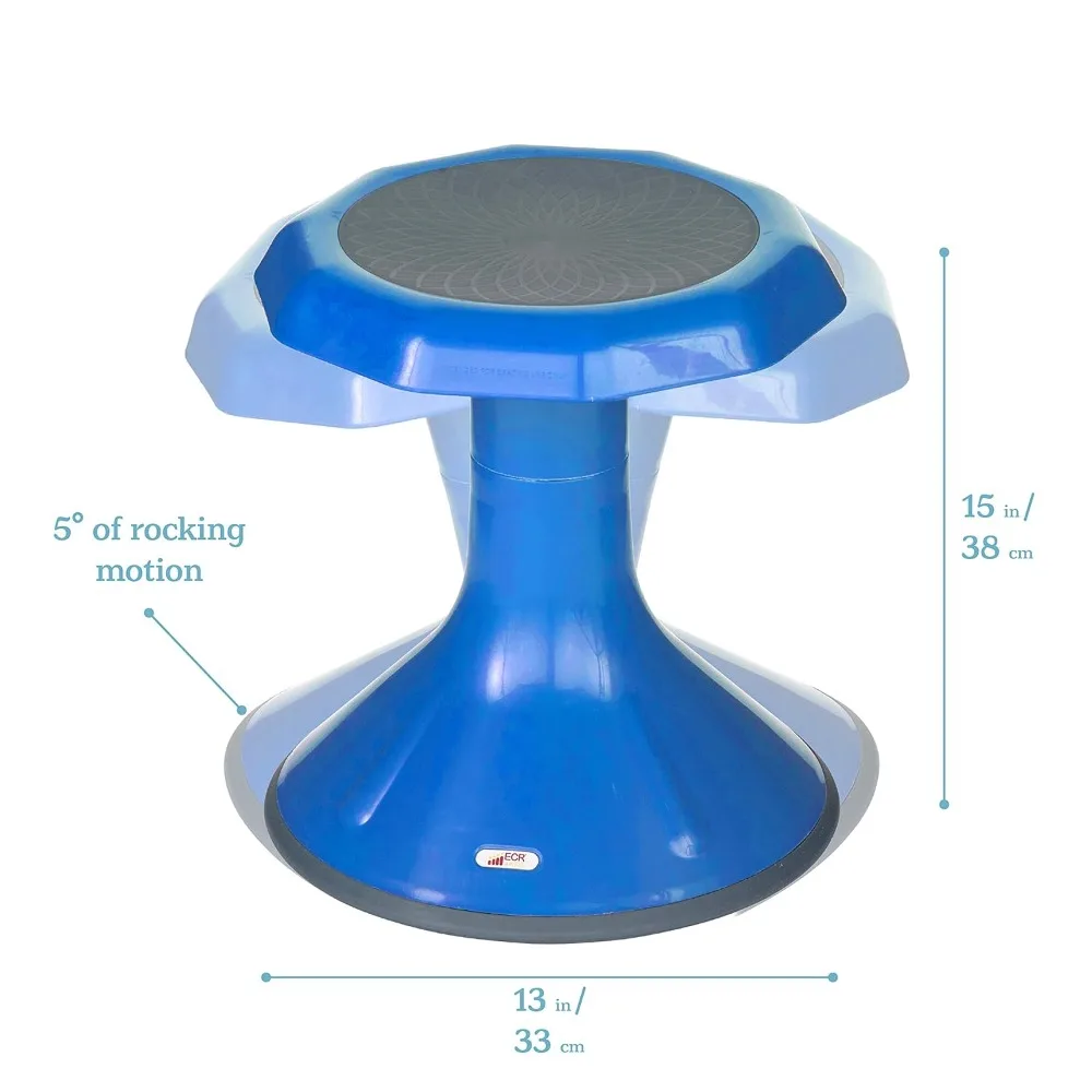 15-Inch Seat Height, Flexible Seating, Blue