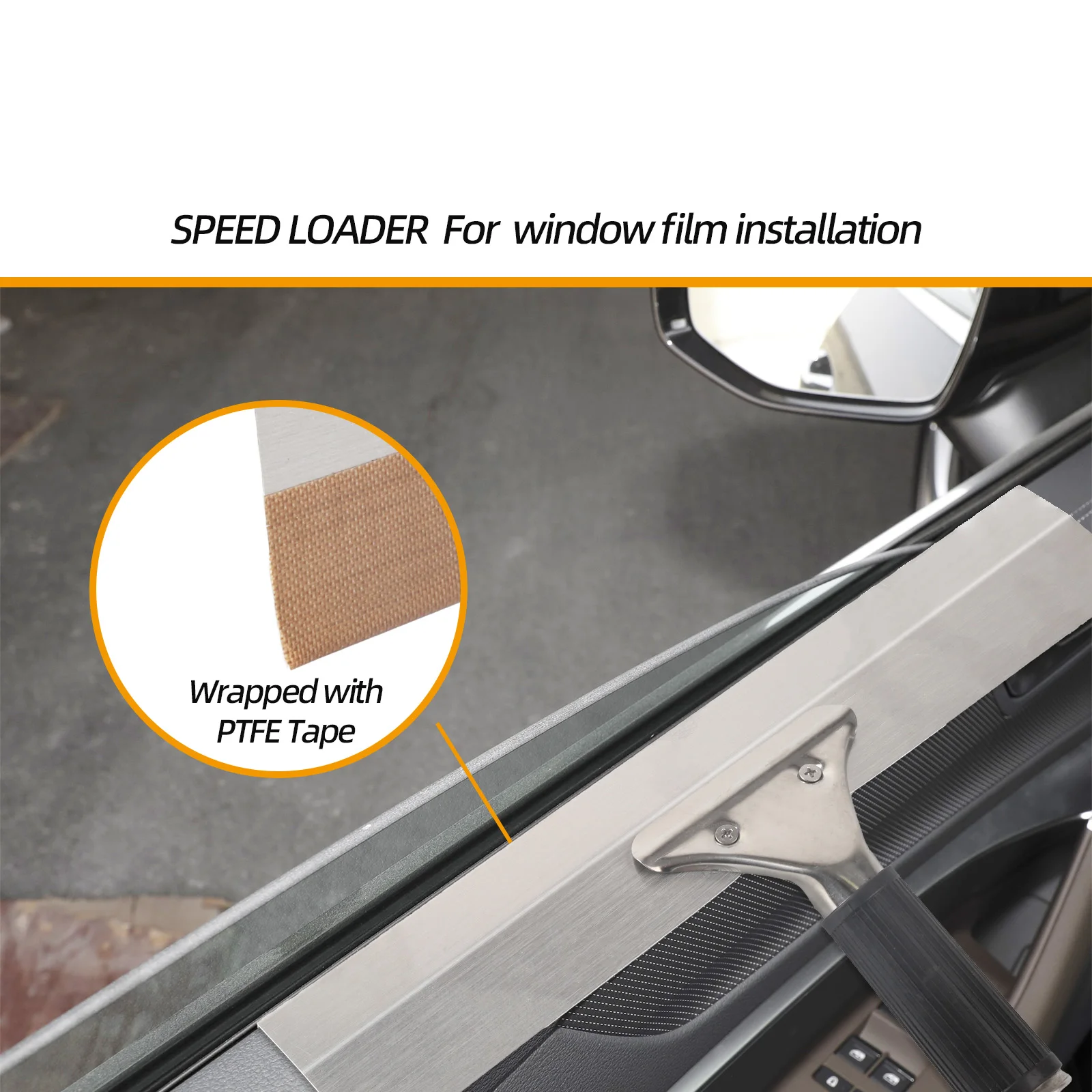 6.5/13 Inch Scraper Handle Window Tinting Film Install Tool Vinyl Paint Pasting Scraper Handle Window Film Installation