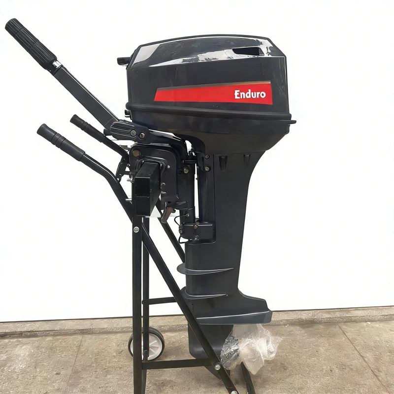 New Arrival 2 Stroke 20HP Outboard Motor Lightweight Gas Boat Engine Short/Long Shaft Outboard Engines for Fastboats Fishing