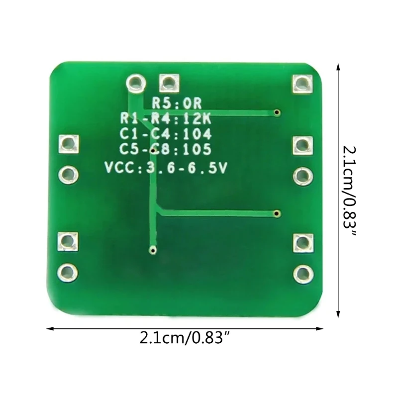 2x3W Digital Class D HT6872 3.6-6.5V Power Differential Amplifier