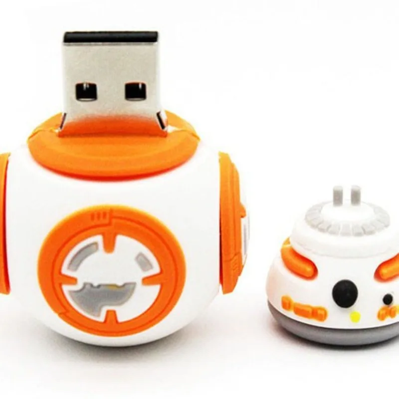 Star Wars USB Flash Drive Anime Geschikt voor Computers 32GB 64GB 128GB Grote Capaciteit Pen Drive Draagbare sleutelhanger USB Drive