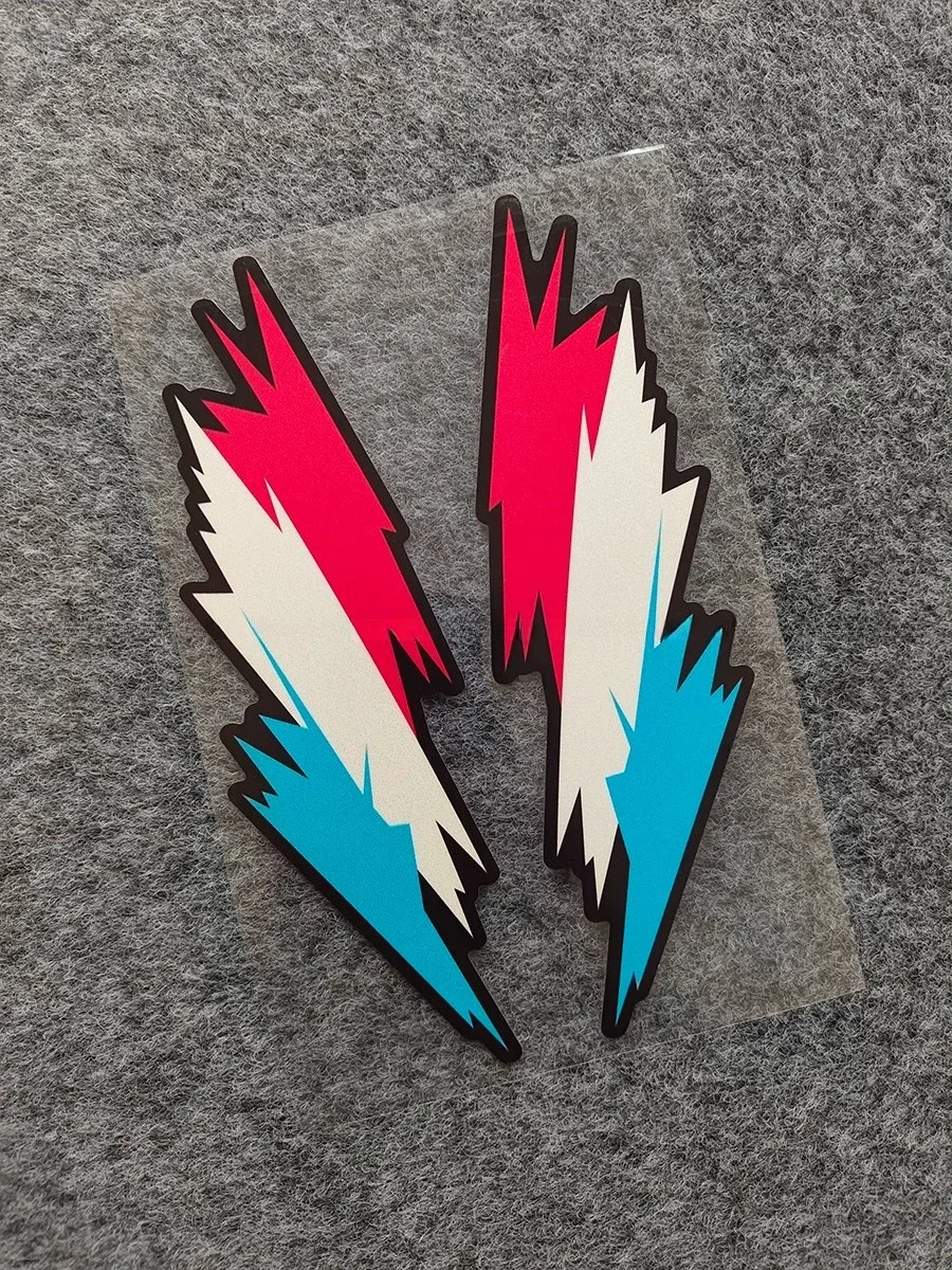 3 Colors Patch Style Reflective Vinyl Sticker Waterproof Self Adhesive Decal Scratch Cover for Electric Scooter Moped Car Body