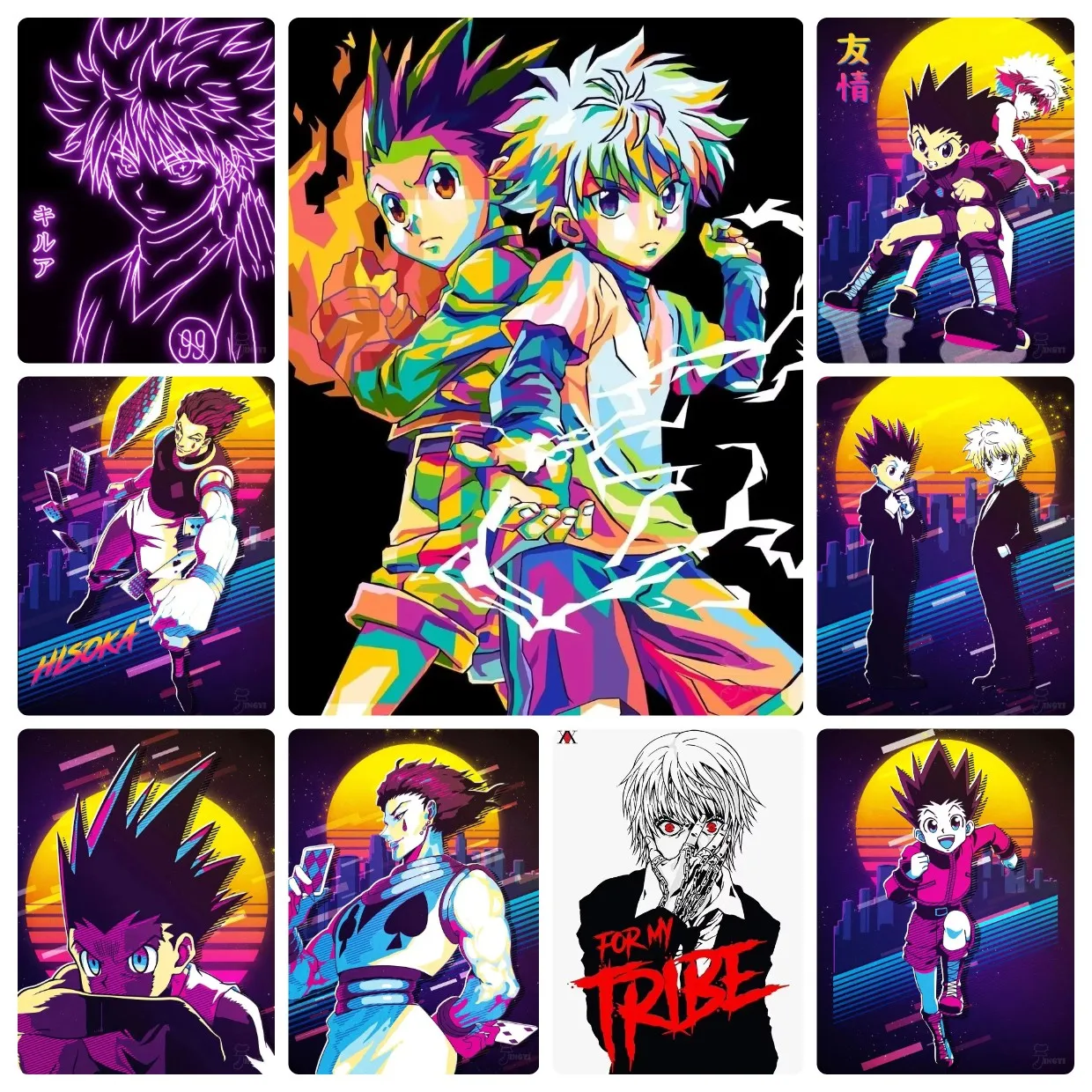 Jigsaw Puzzles Hunter X Hunter Classic Japanese Anime Adult…