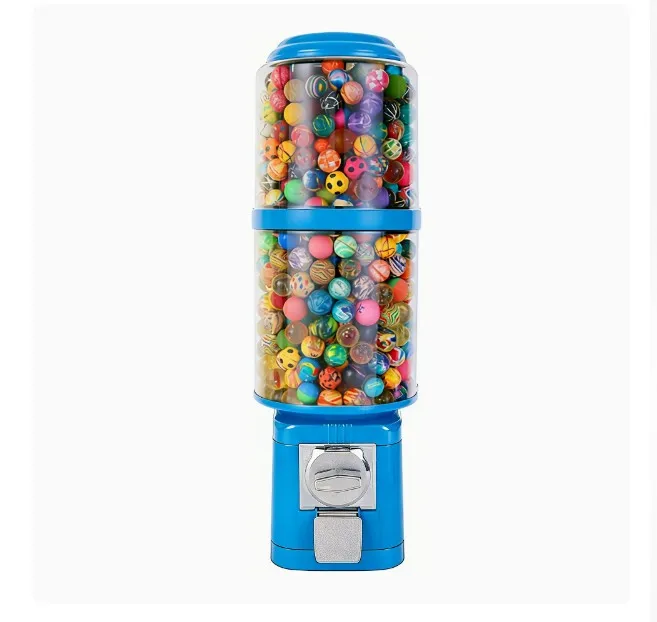 

Different Country's Coin Operated Self-Service Marble lollipops Bubble Ball GUMBALL Candy Twisting Vending Dispenser Machine