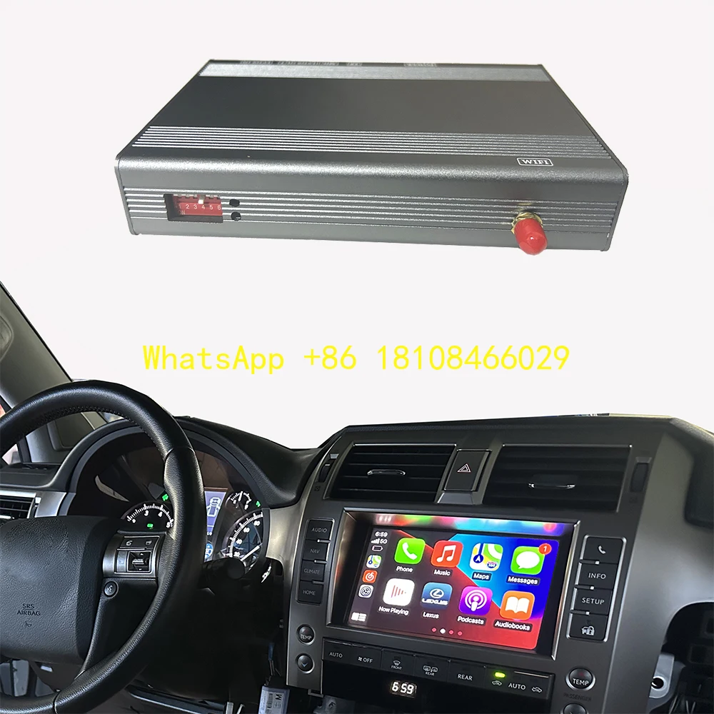 

2015-2021 Lexus GX460 Car Radio Upgrade Mirror Link Android Auto Carplay Interface Original Screen GPS USB Backup