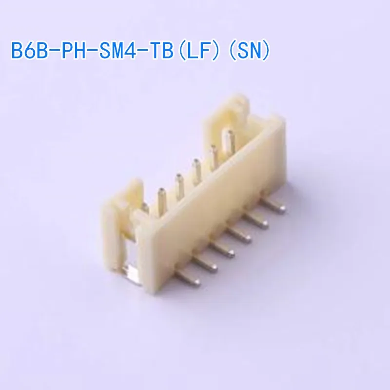 10 pieces/batch B6B-PH-SM4-TB (LF) (SN) spacing: 2mm 1x6P JST connector, 100% brand new and original