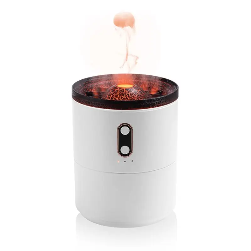 

A60T Effortless Humidifier 450Ml Rechargeable Jellyfish Humidifiers 2-Mist Modes Quiet Air Humidifier For Bedroom Home Baby Offi