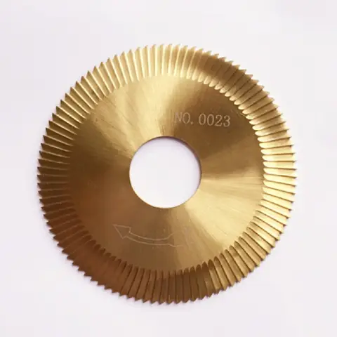 Cortador de ranurado de llaves HSS 0023, cortador de fresado 80-1.4-22 para WENXING 100G 202A 100G2, piezas de máquinas clave